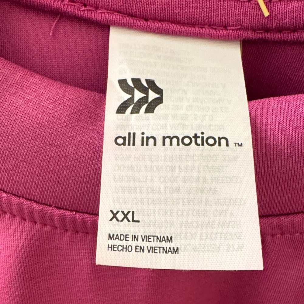 NEW All in Motion Magenta Sweatshirt - Picture 3 of 7